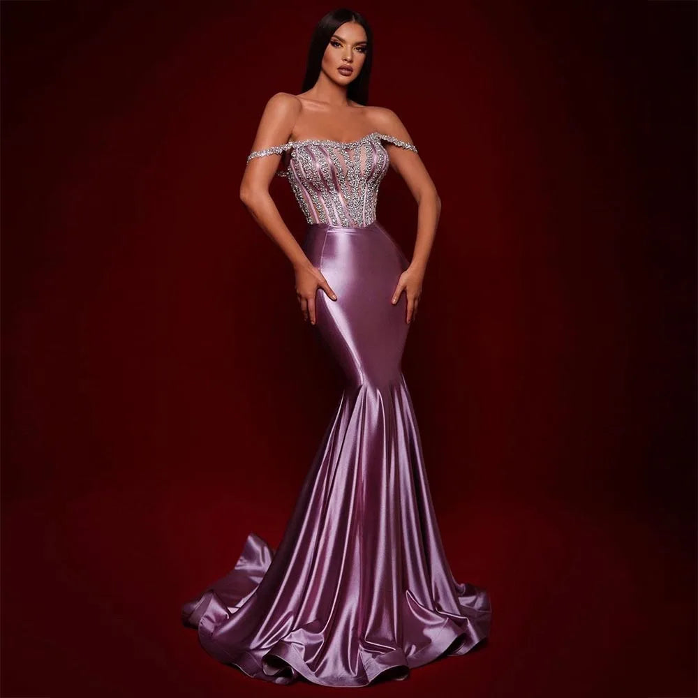 Stunning Vintage Mermaid Prom Dress - Customizable Size & Color - Perf