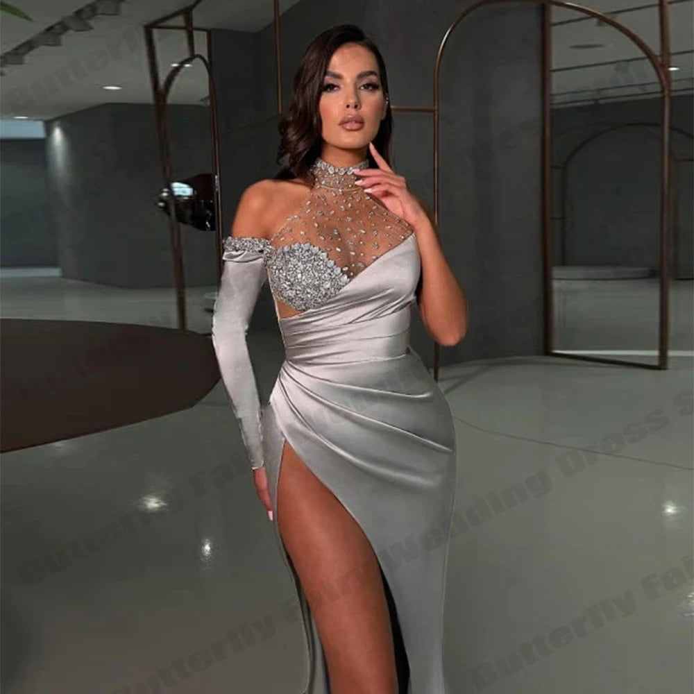 Stunning Sequin Backless Prom Dresses - Customizable Sizes - Free Shipping